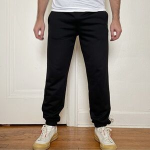 Fred Perry Men’s Loopback Sweatpant Black Size Small New Slim Fit